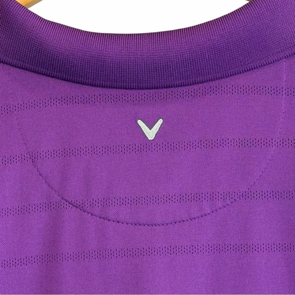 Callaway Women's Royal Purple Button Down Shirt XXL - Picture 4 of 4